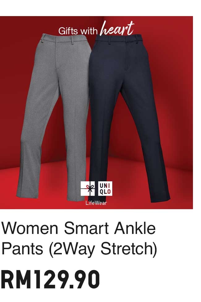 WOMEN SMART ANKLE PANTS