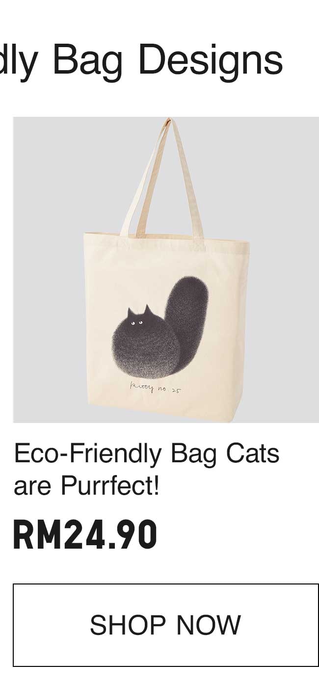 ECO BAG CATS ARE PURRFECT