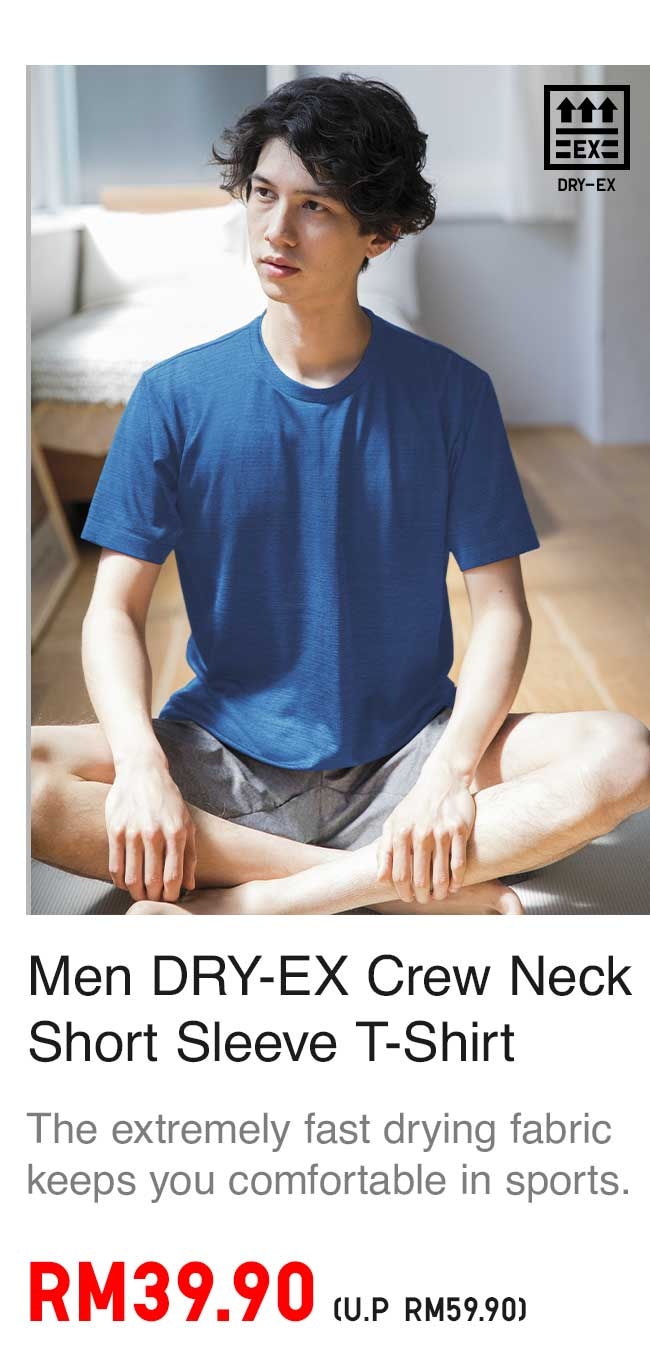 MEN DRY-EX TSHIRT