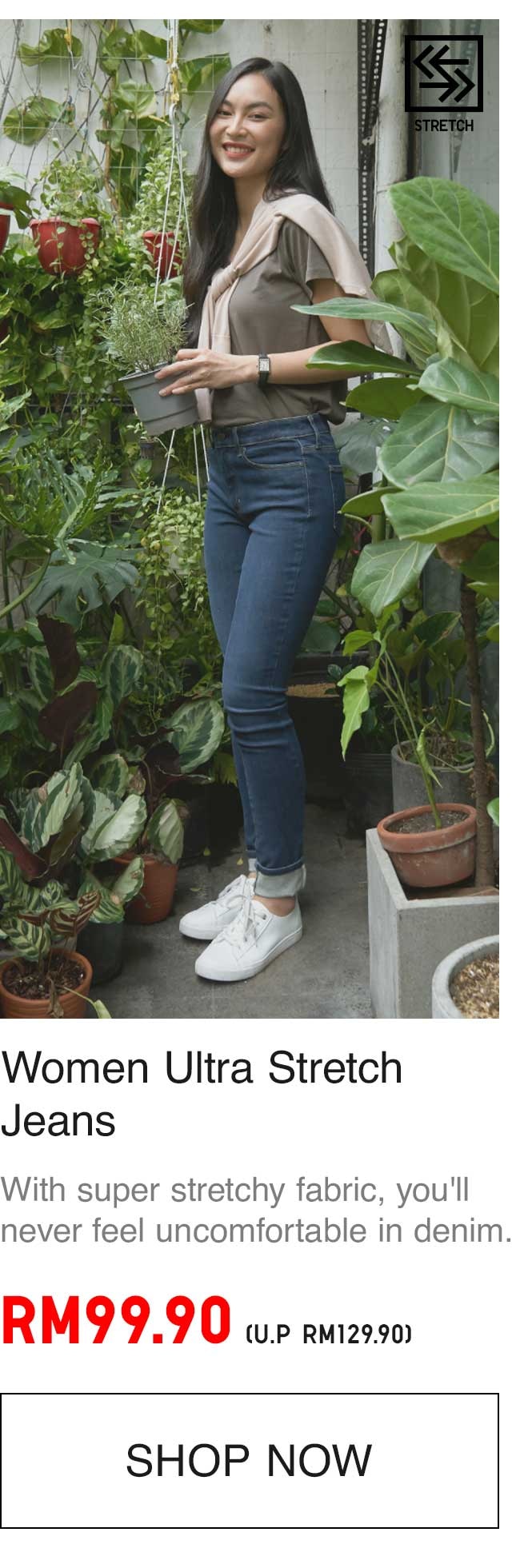 WOMEN ULTRA STRETCH JEANS