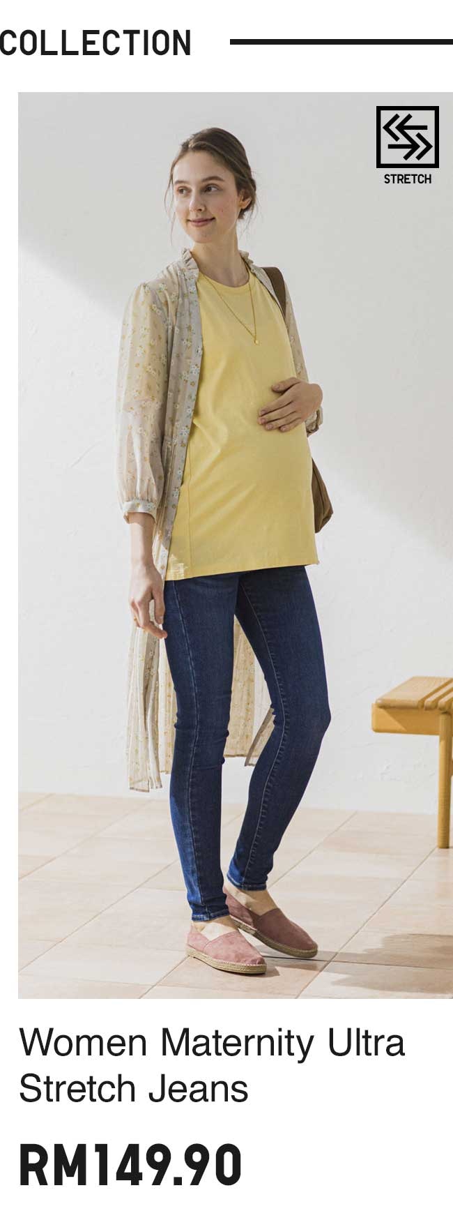 WOMEN MATERNITY ULTRA STRETCH JEANS