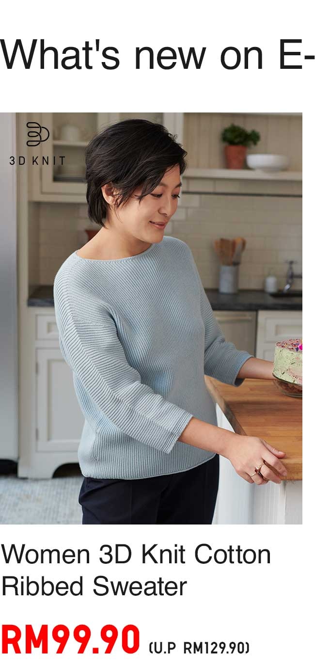 WOMEN 3D KNIT BOAT NECK SWEATER