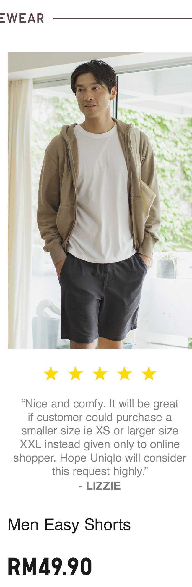 MEN EASY SHORTS