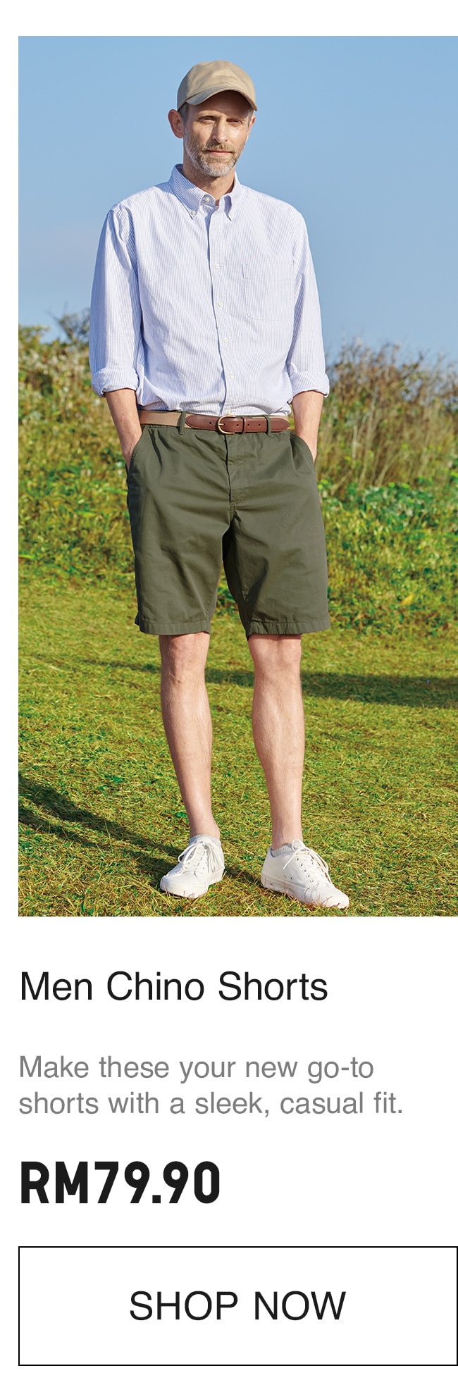 MEN CHINO SHORTS