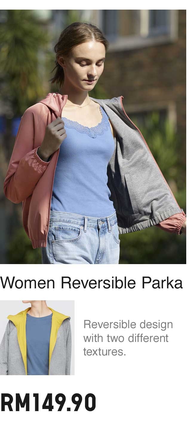 WOMEN REVERSIBLE PARKA