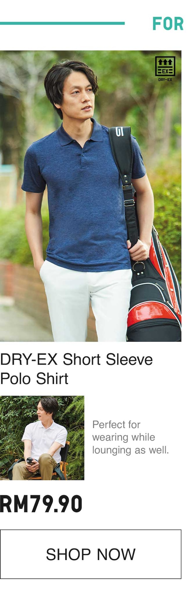 MEN DRY EX POLO SHIRT