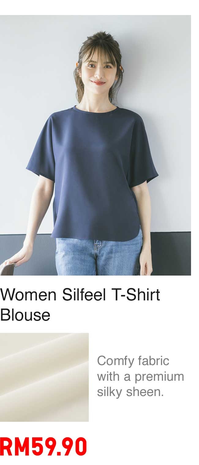 WOMEN SILFEEL T-SHIRT BLOUSE