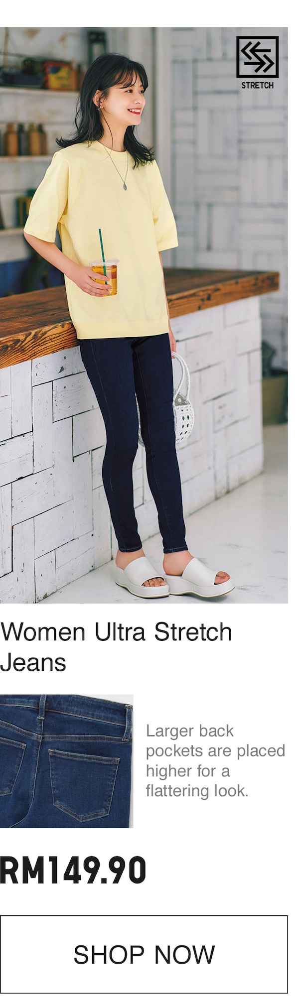 WOMEN ULTRA STRETCH JEANS