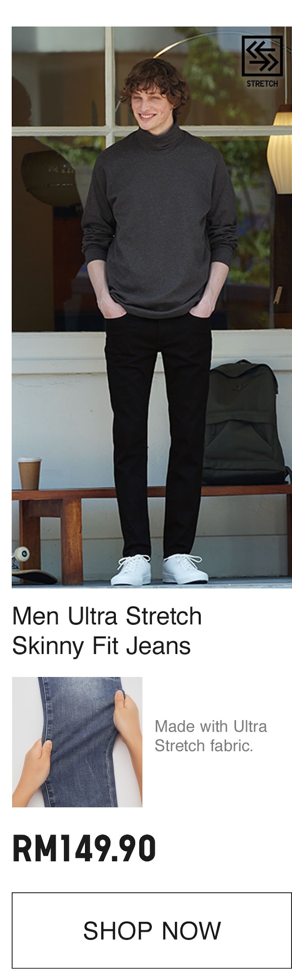 MEN ULTRA STRETCH SKINNY FIT JEANS