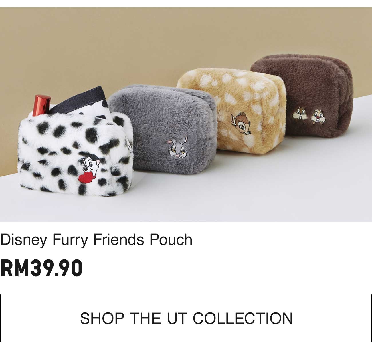 DISNEY FURRY FRIENDS POUCH