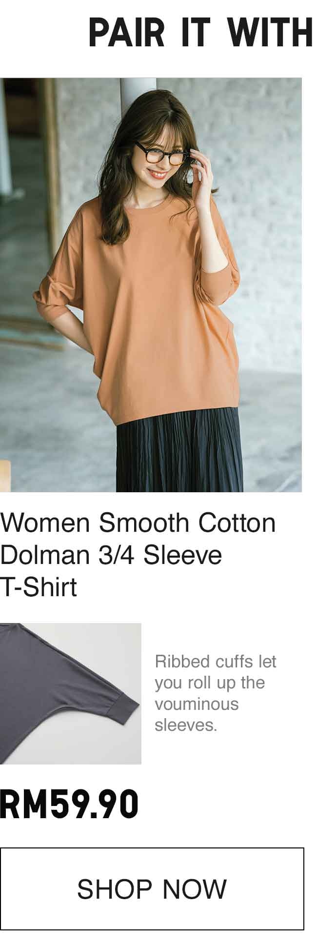 WOMEN SMOOTH COTTON TSHIRT