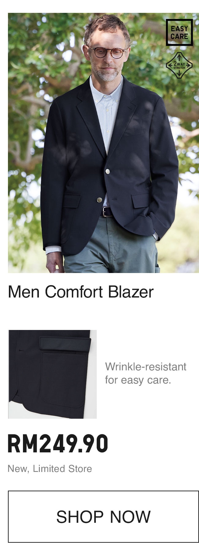 MEN COMFORT BLAZER