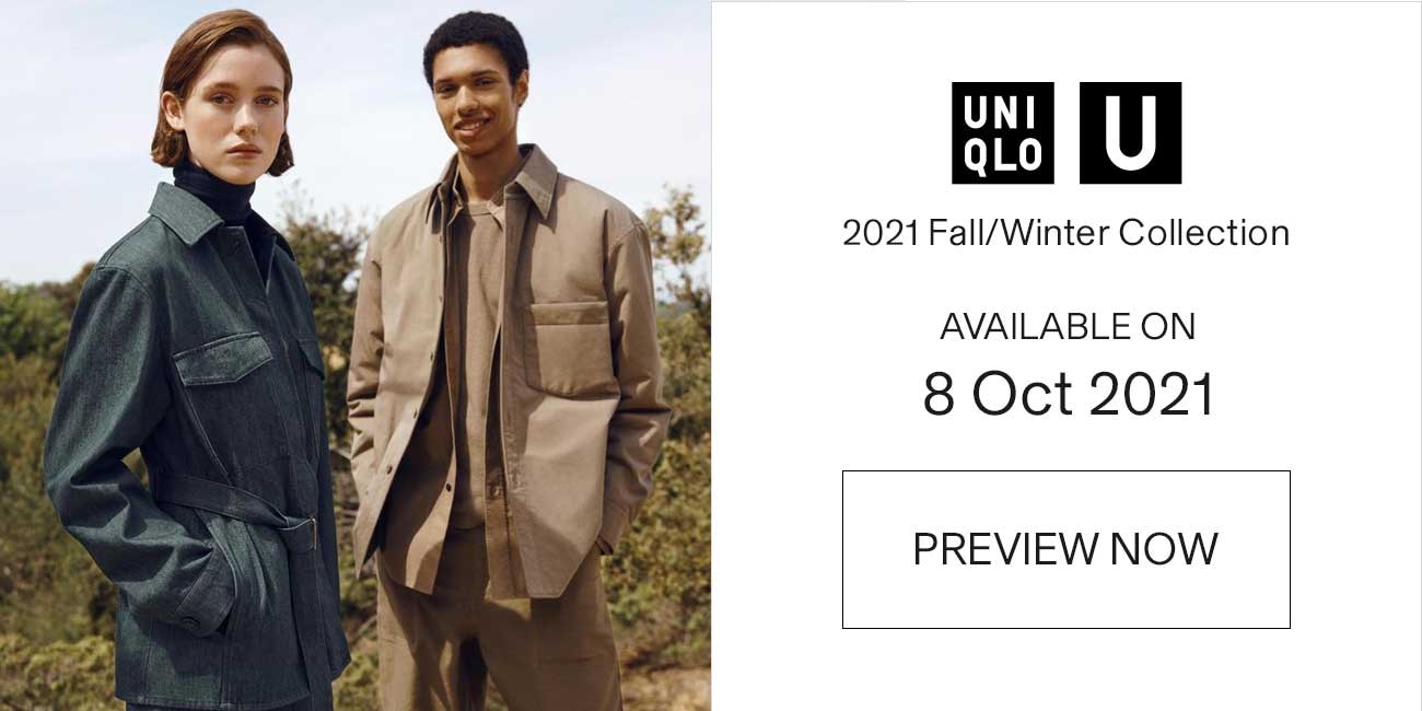 UNIQLO U 2021 FALL/WINTER COLLECTION TEASER