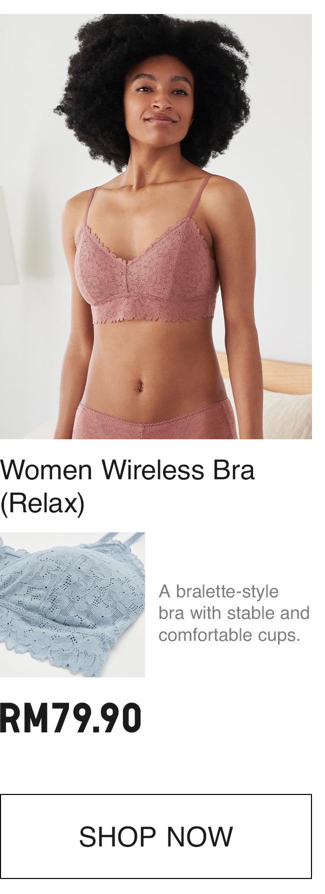 WOMEN WIRELESS BRA RELAX