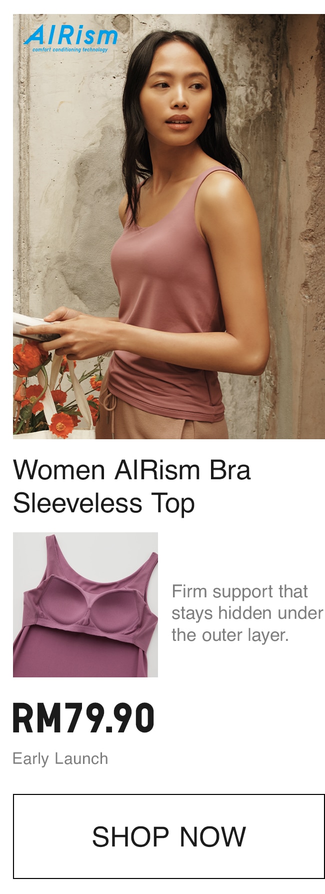 WOMEN AIRISM BRATOP