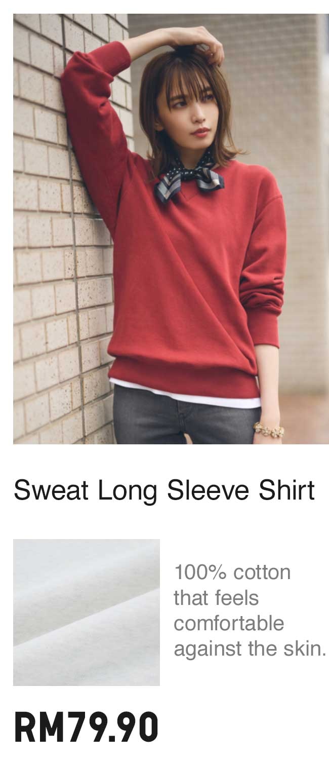 Sweat Long Sleeve Shirt