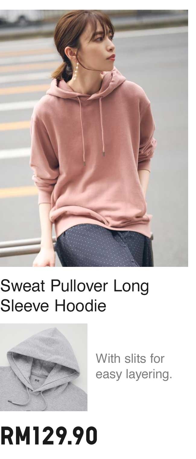 Sweat Pullover Long Sleeve Hoodie