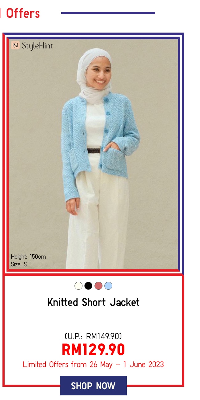 Knitted Short Jacket