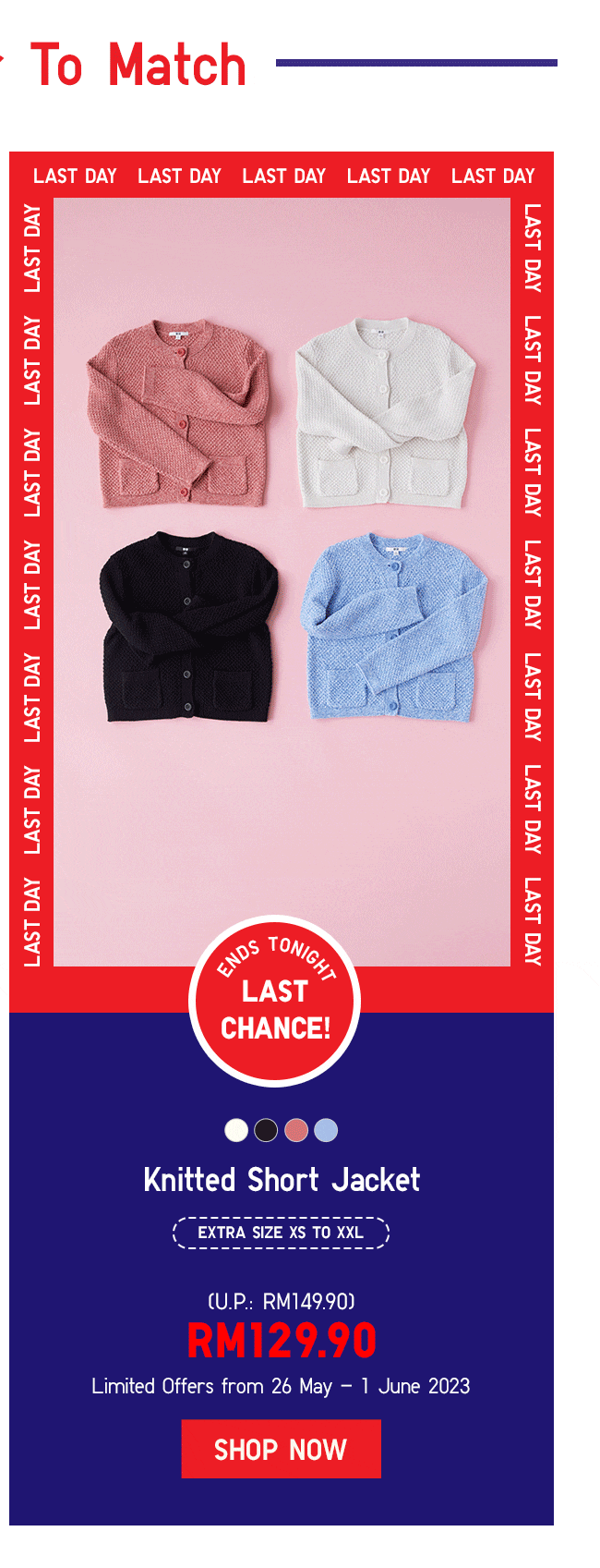 Knitted Short Jacket