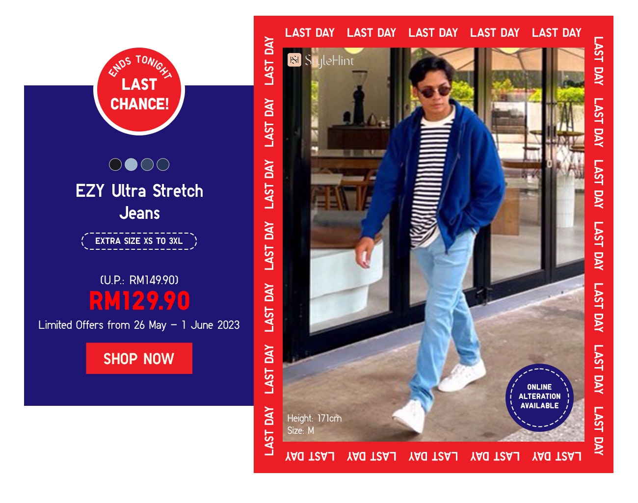 EZY Ultra Stretch Jeans