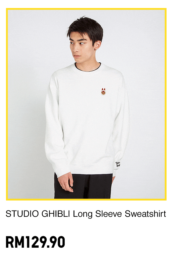 STUDIO GHIBLI Long Sleeve Sweatshirt