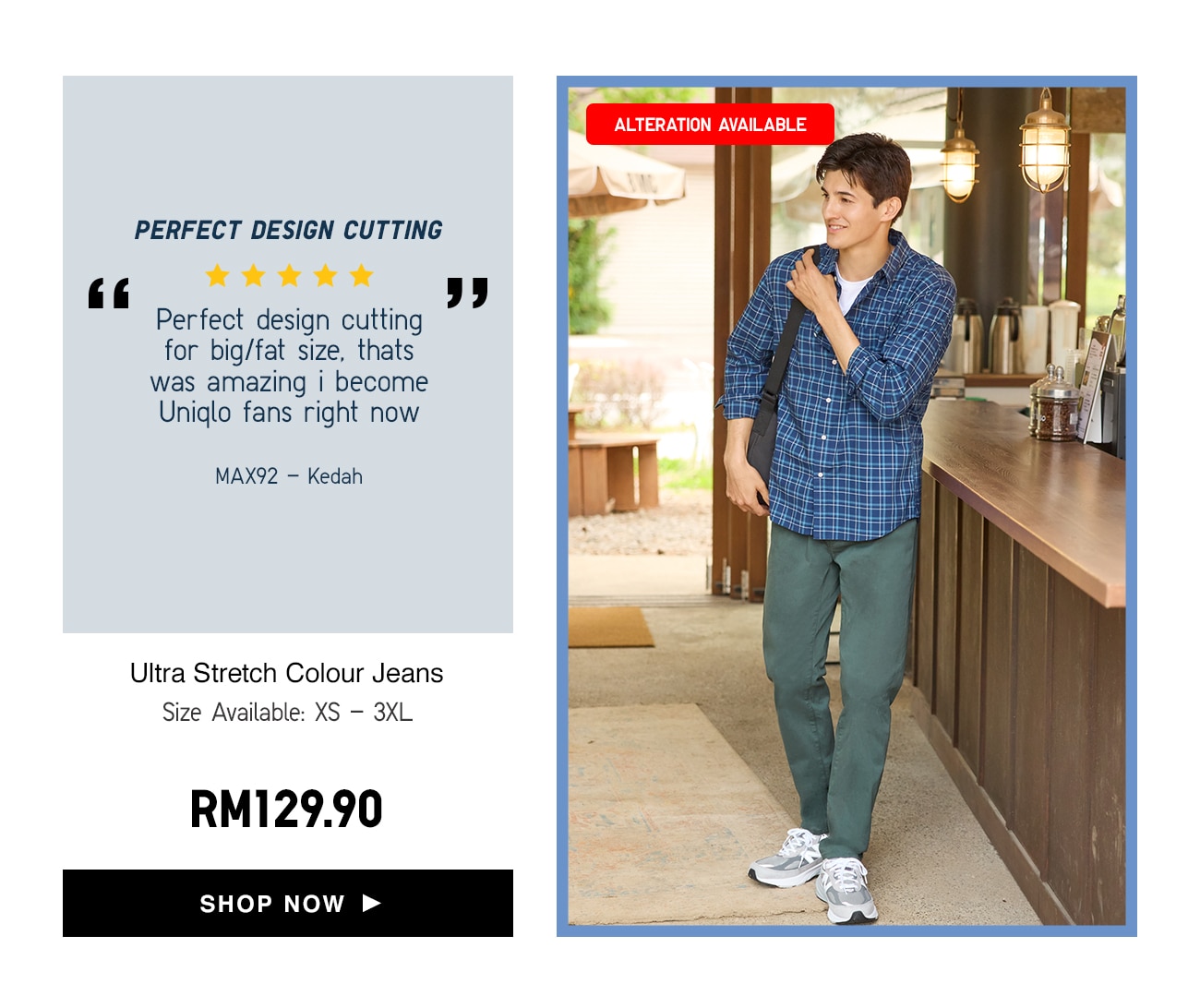Ultra Stretch Colour Jeans