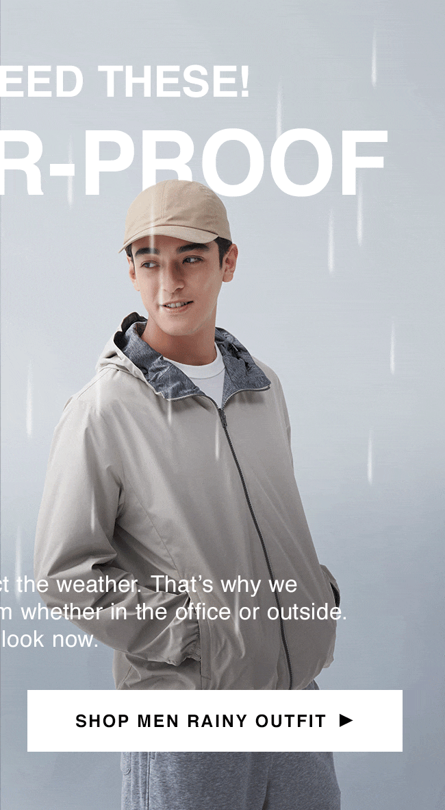 Shop Men Rainy Outfit