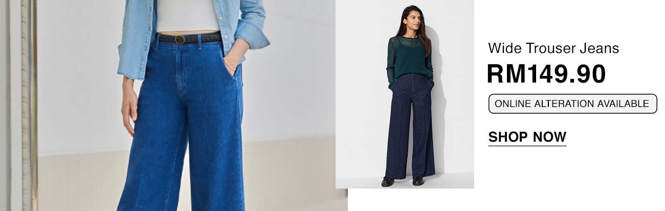 Wide Trouser Jeans