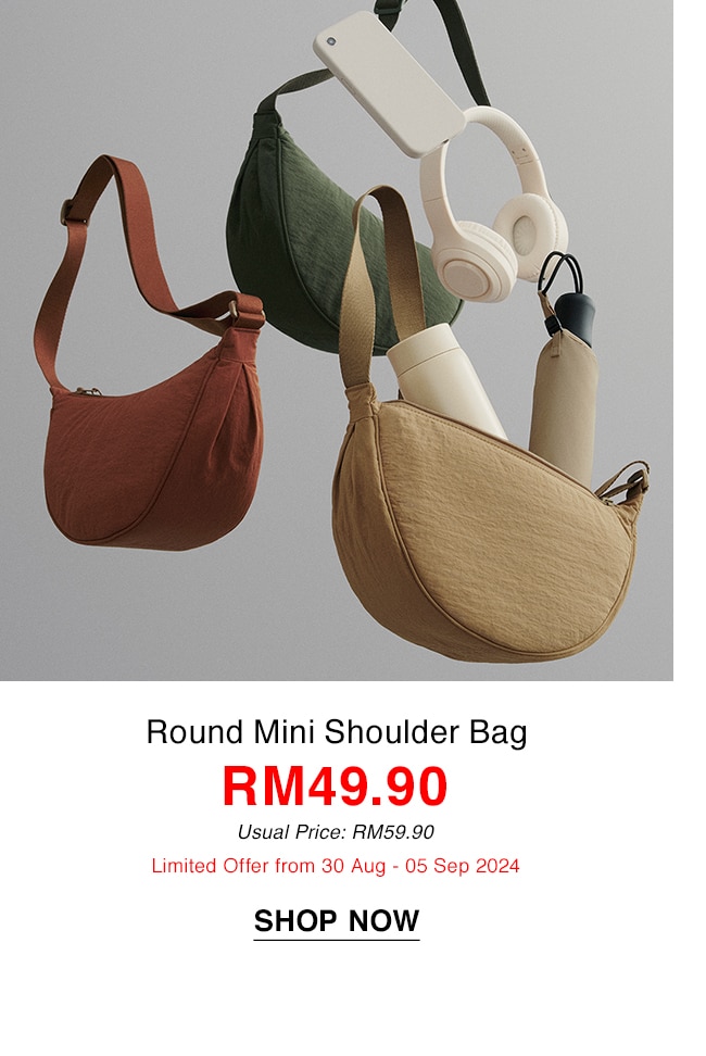 Round Mini Shoulder Bag