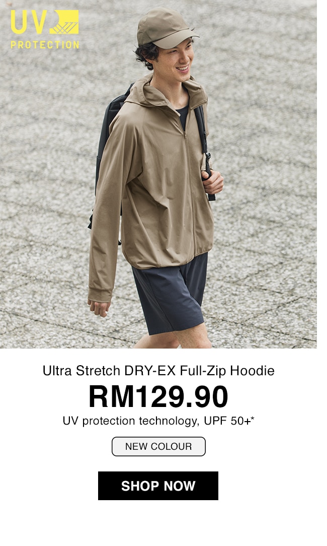 Ultra Stretch DRY-EX Full-Zip Hoodie