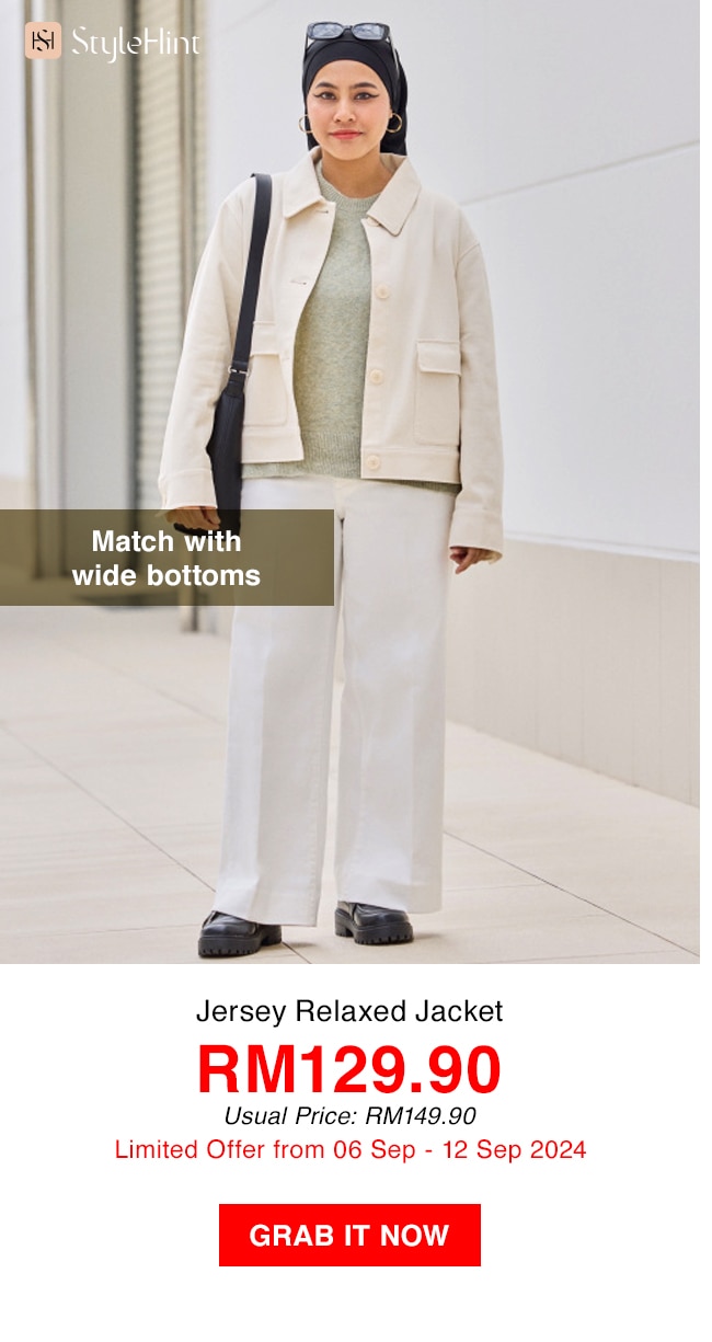 Jersey Relaxed Jacket