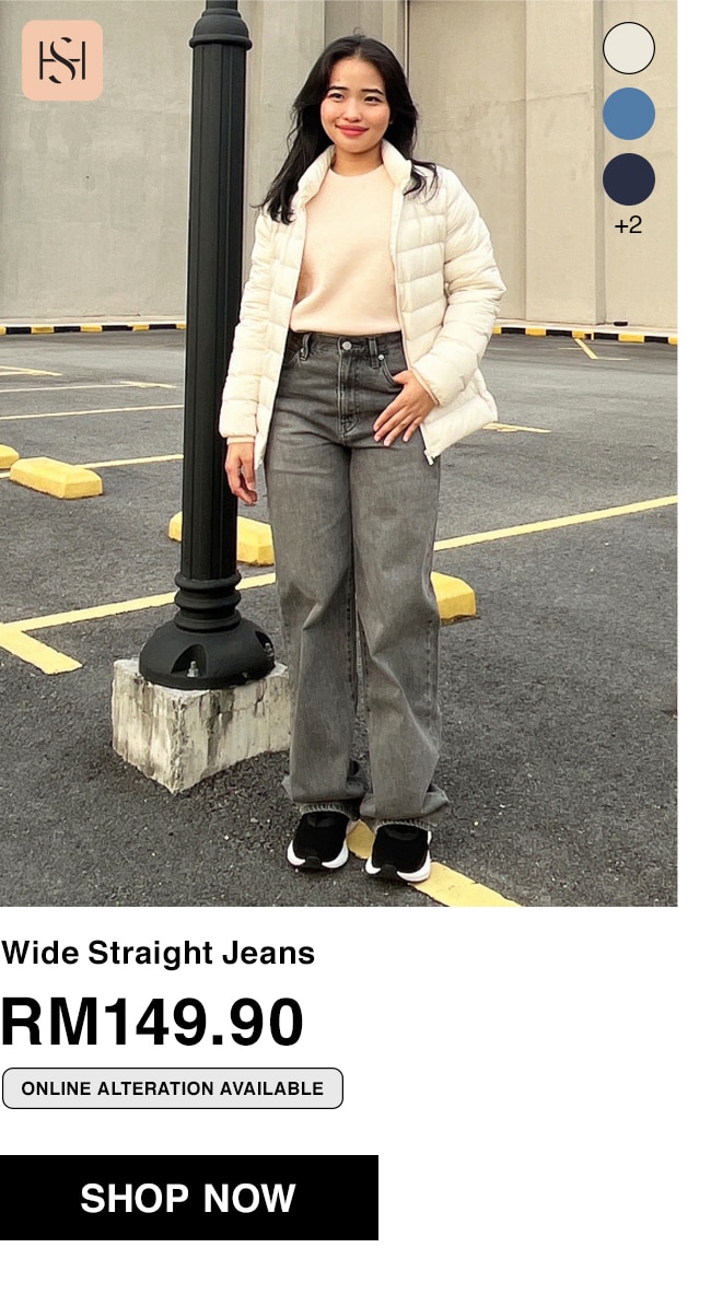 Wide Straight Jeans