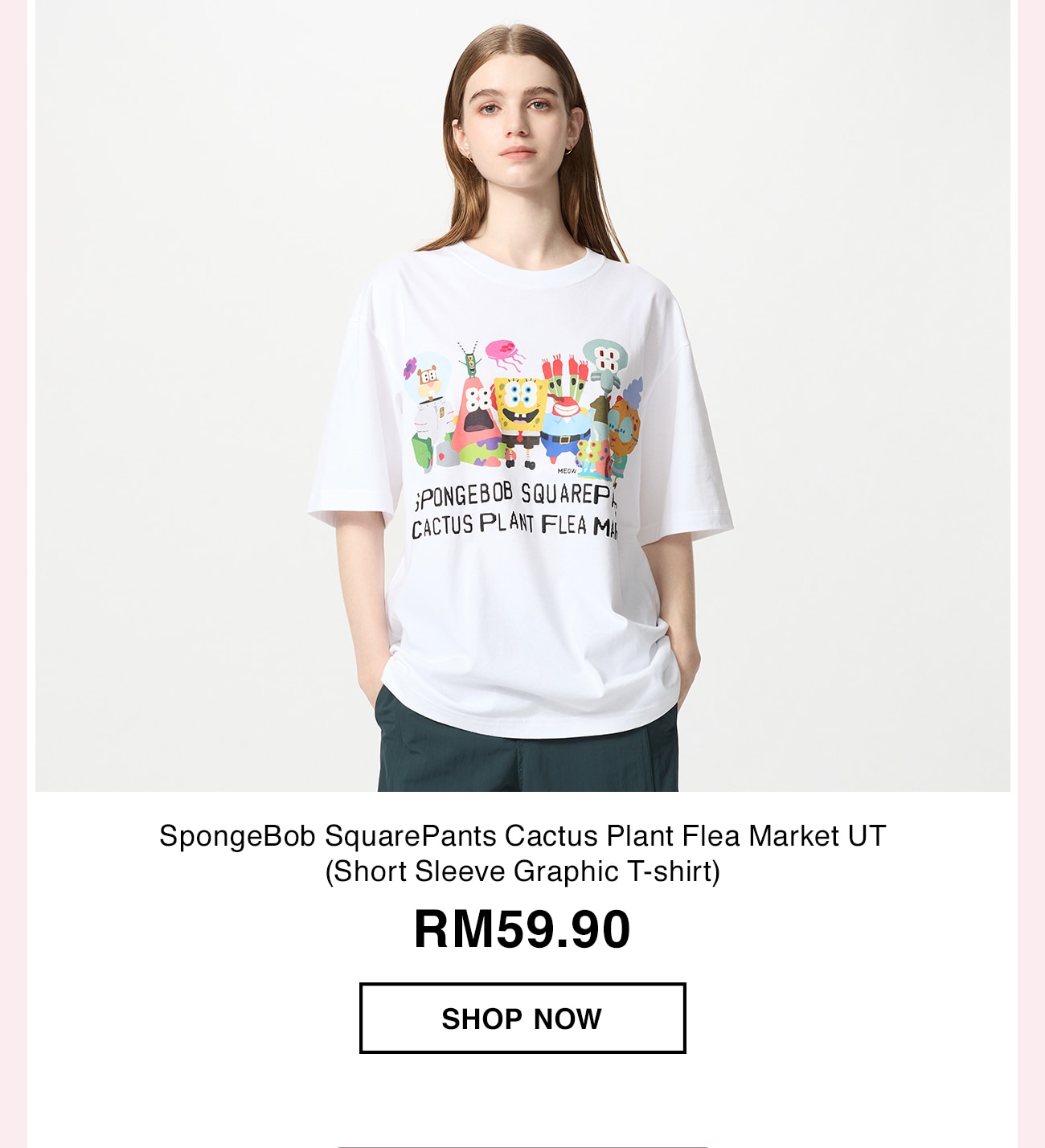 SpongeBob SquarePants Cactus Plant Flea Market UT