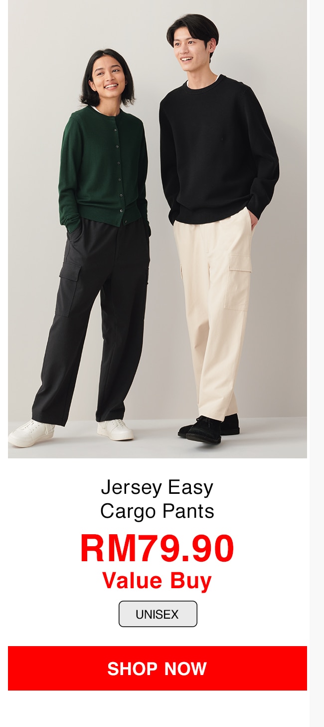 Jersey Easy Cargo Pants