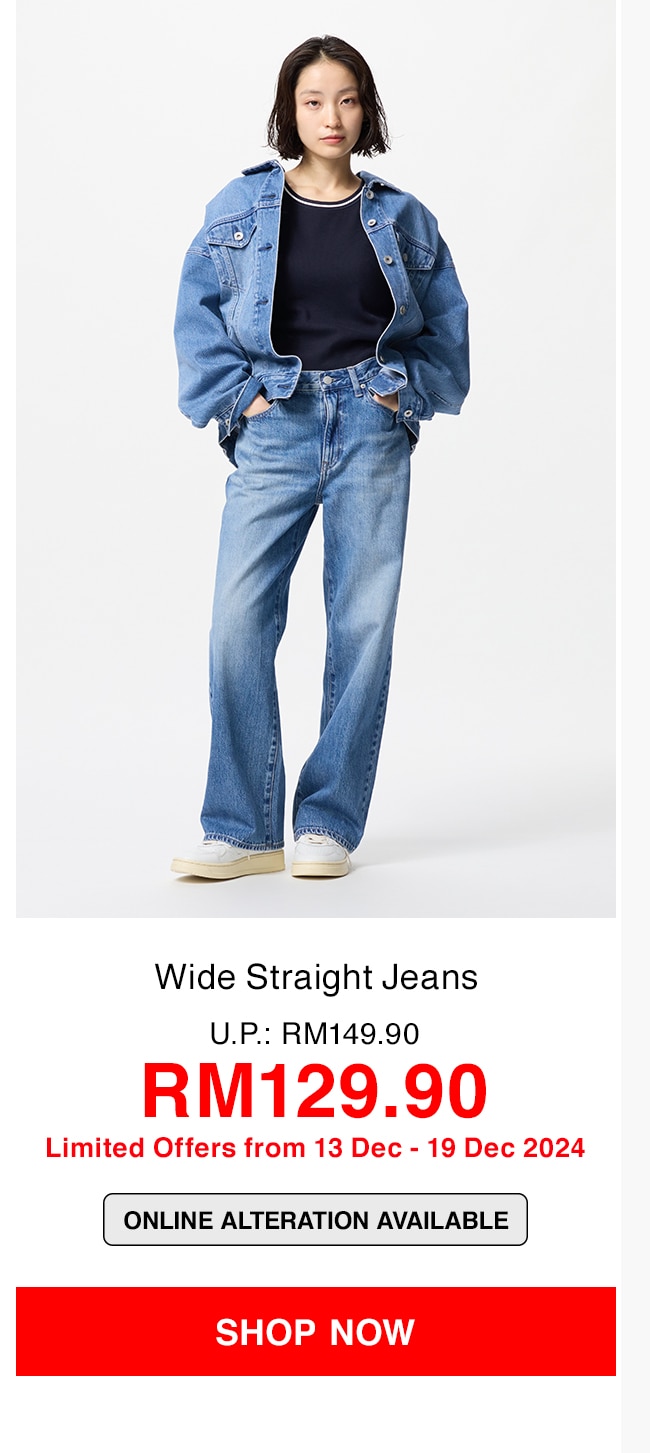 Wide Straight Jeans