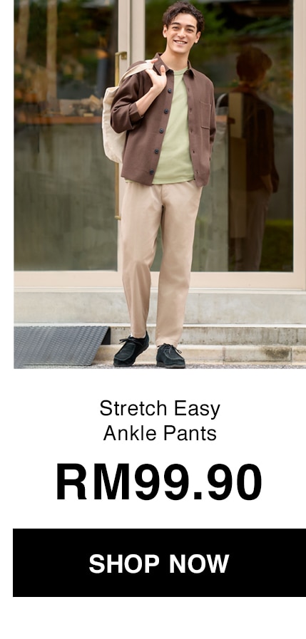 Stretch Easy Ankle Pants