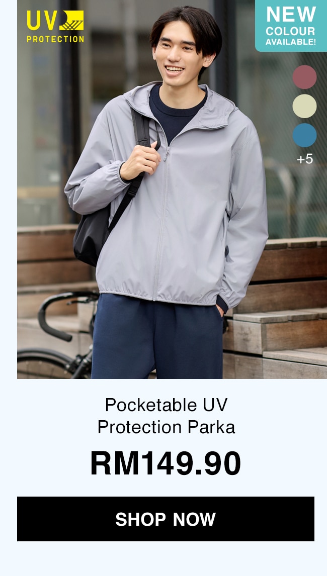 Pocketable UV Protection Parka