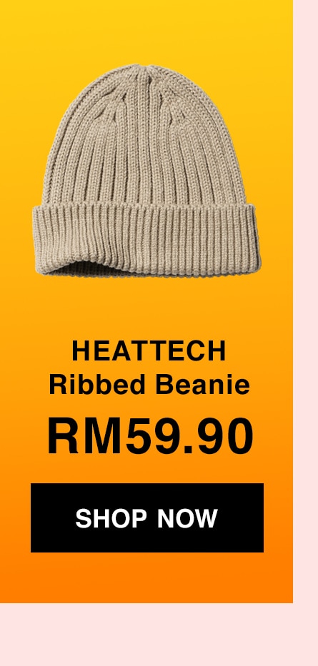 HEATTECH Ribbed Beanie