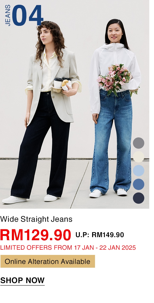 Wide Straight Jeans