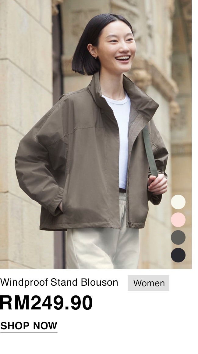 Windproof Stand Blouson