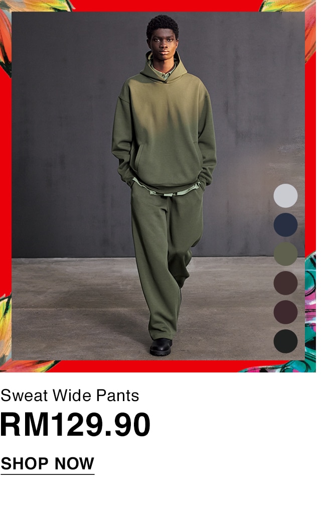 Sweat Wide Pants