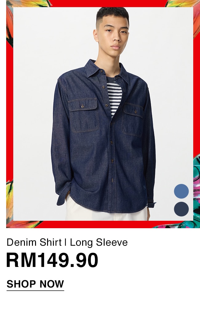 Denim Shirt | Long Sleeve