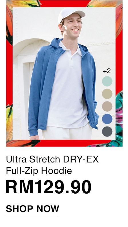 Ultra Stretch DRY-EX Full-Zip Hoodie