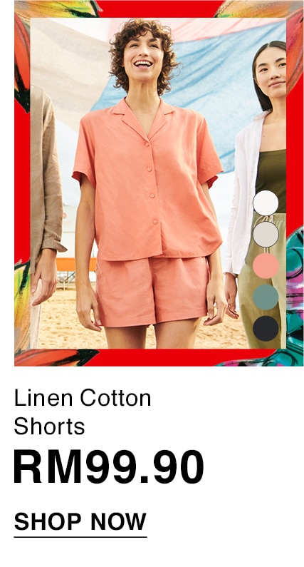 Linen Cotton Shorts