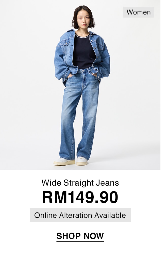 Wide Straight Jeans