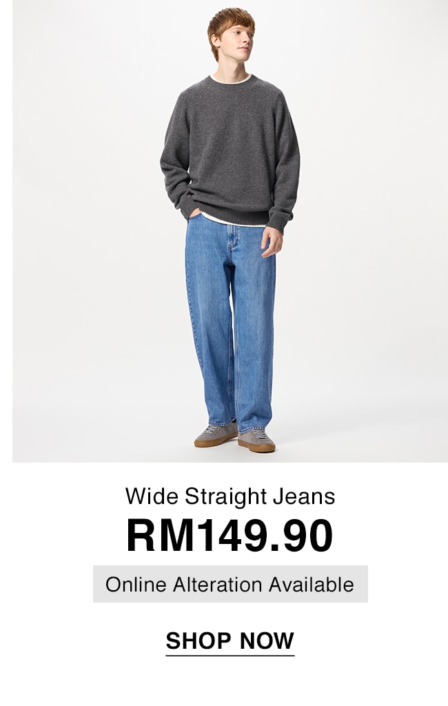 Wide Straight Jeans