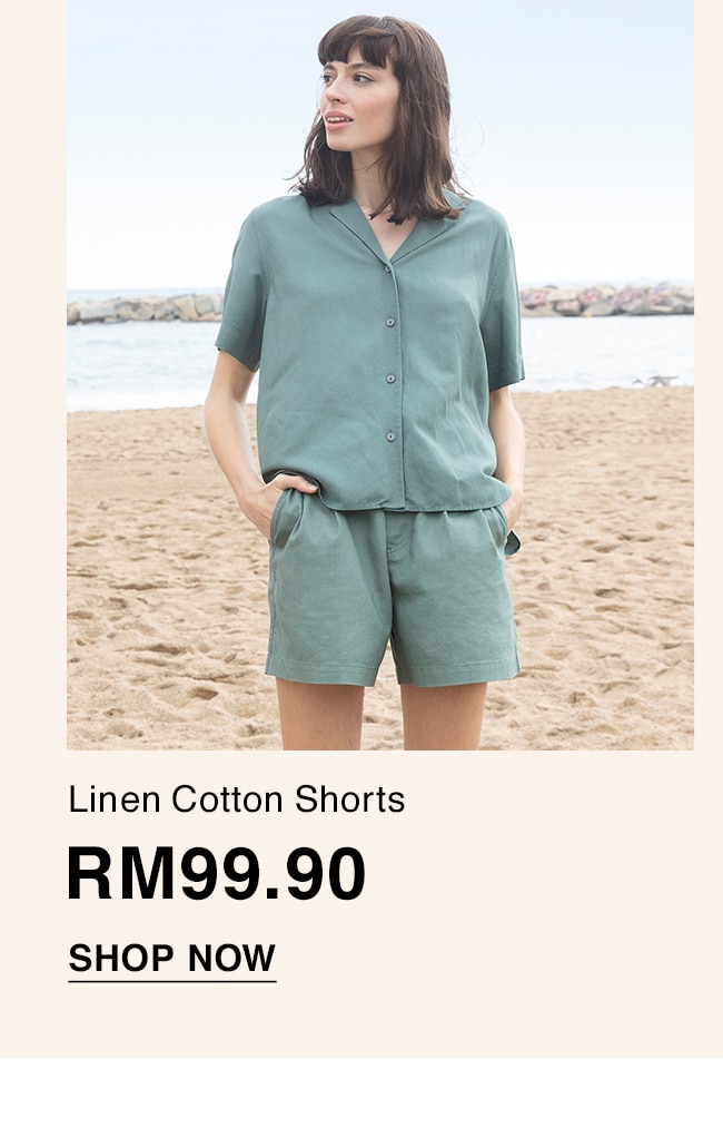 Linen Cotton Shorts