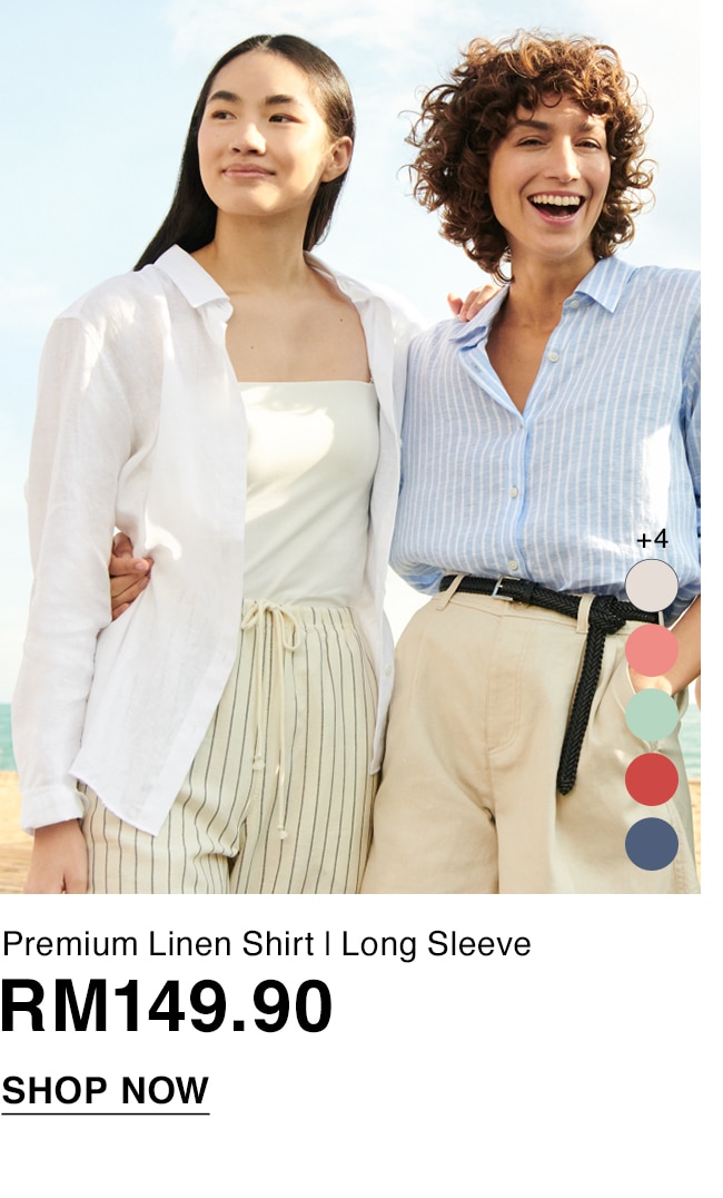 Premium Linen Shirt | Long Sleeve