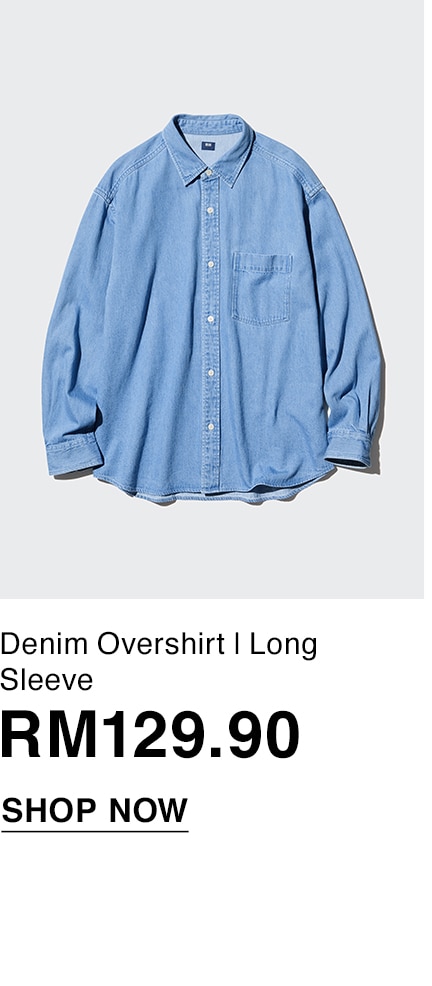 Denim Overshirt | Long Sleeve