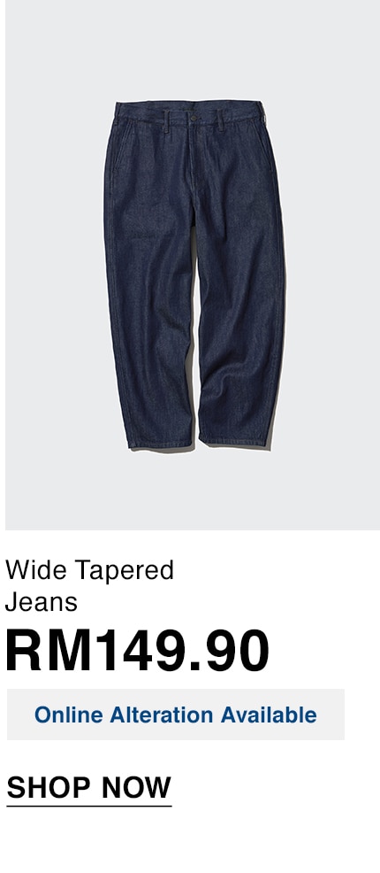 Wide Tapered Jeans